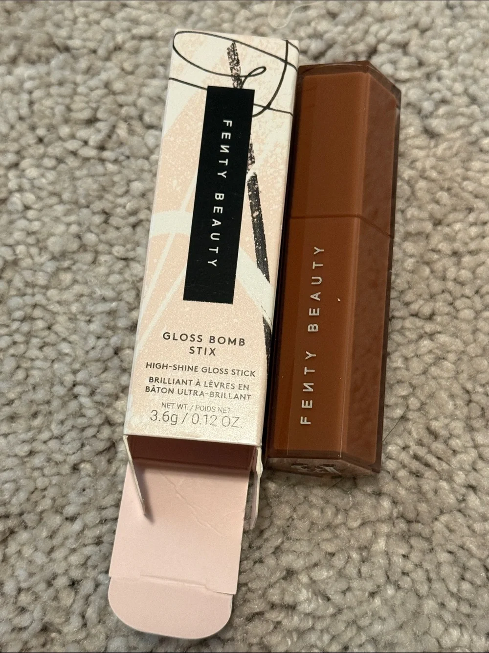Fenty Beauty Gloss Bomb Stix — Warm Brown Gloss